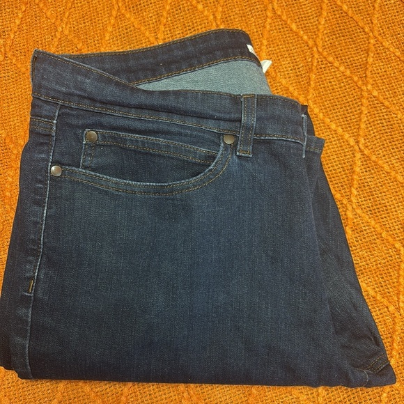 EILEEN FISHER Women's Dark Blue Skinny Jeans - Picture 7 of 7